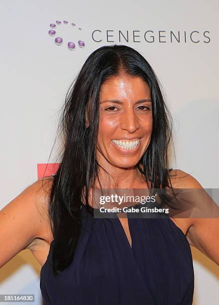 Director of the Rudy Foundation Cheryl Ruettiger arrives at the 20th anniversary celebration of the film "Rudy" at the Brenden Theatres inside the...