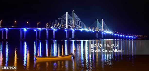 ponte construtor joão alves - aracaju-sergipe - br - aracaju stock pictures, royalty-free photos & images