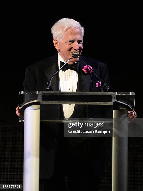 Wallis Annenberg Center for the Performing Arts Chairman of the Board of Directors Jerry Magnin speaks onstage during the Wallis Annenberg Center for...