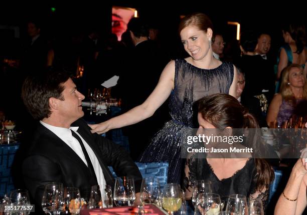 Actors Jason Bateman, Amy Adams and Amanda Anka attend the Wallis Annenberg Center for the Performing Arts Inaugural Gala presented by Salvatore...