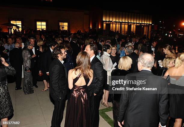 General view of atmosphere at the Wallis Annenberg Center for the Performing Arts Inaugural Gala presented by Salvatore Ferragamo at the Wallis...