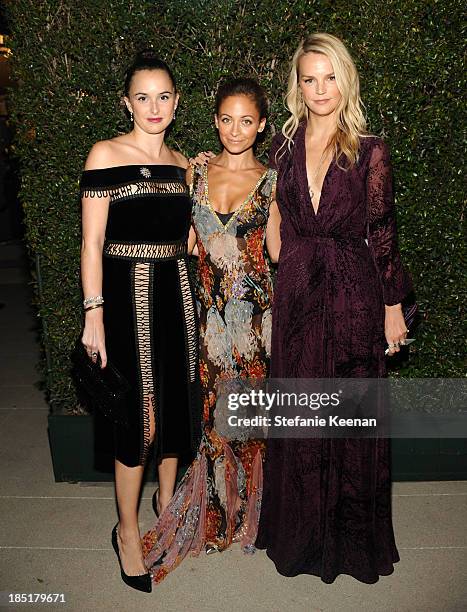 Designer Nicole Richie with Baby2Baby co-chairs Norah Weinstein and Kelly Sawyer Patricof attend the Wallis Annenberg Center for the Performing Arts...