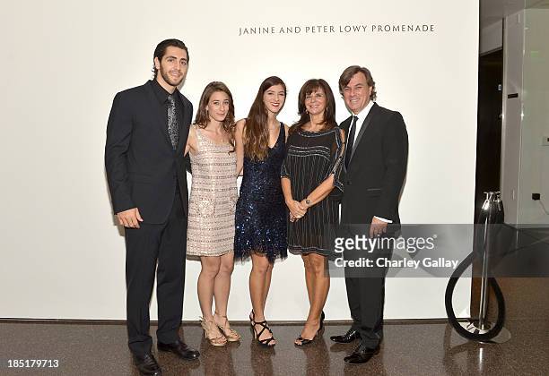 Janine Lowy and Peter Lowy attend the Wallis Annenberg Center for the Performing Arts Inaugural Gala presented by Salvatore Ferragamo at the Wallis...