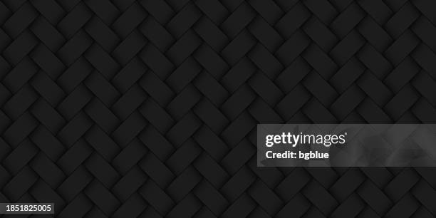 abstract black background - geometric texture - black lace background stock illustrations