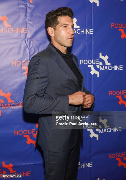 Jon Bernthal attends the Thank You, 5: A Star-Studded Benefit For Rogue Machine Theatre at The Matrix Theatre on December 12, 2023 in Los Angeles,...