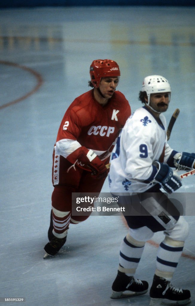 1982 Super Series:  USSR v Quebec Nordiques