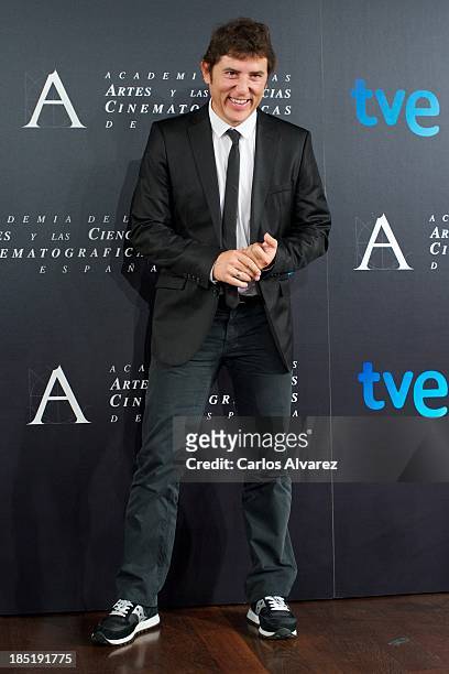 Manel Fuentes attends the "Goya Film Awards 2014" press conference on October 18, 2013 in Madrid, Spain.