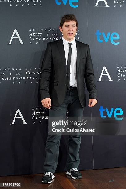 Manel Fuentes attends the "Goya Film Awards 2014" press conference on October 18, 2013 in Madrid, Spain.