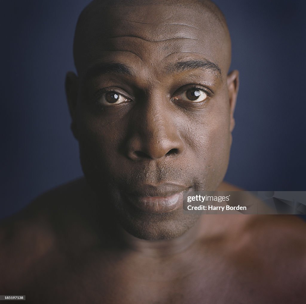 Random Getty Image Former professional boxer Frank bruno is photographed for Random ...