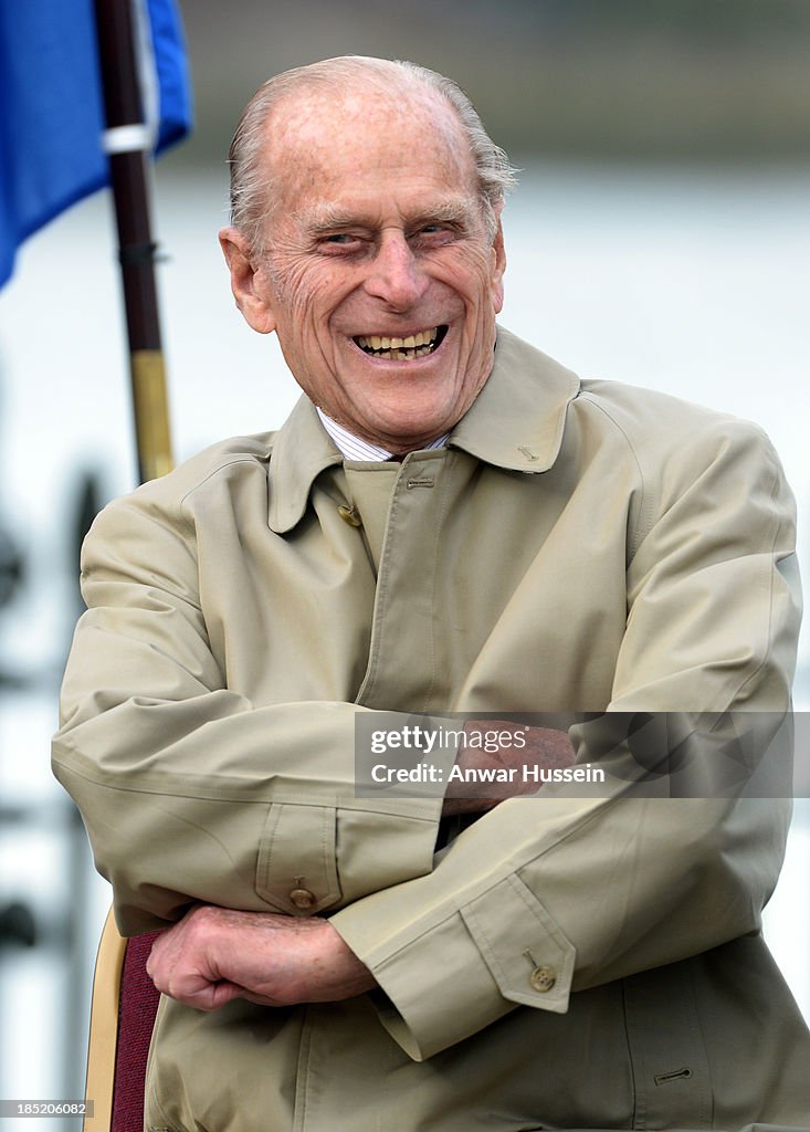 The Duke Of Edinburgh Attends The Renaming Ceremony For 'The City Of Adelaide' Clipper Ship