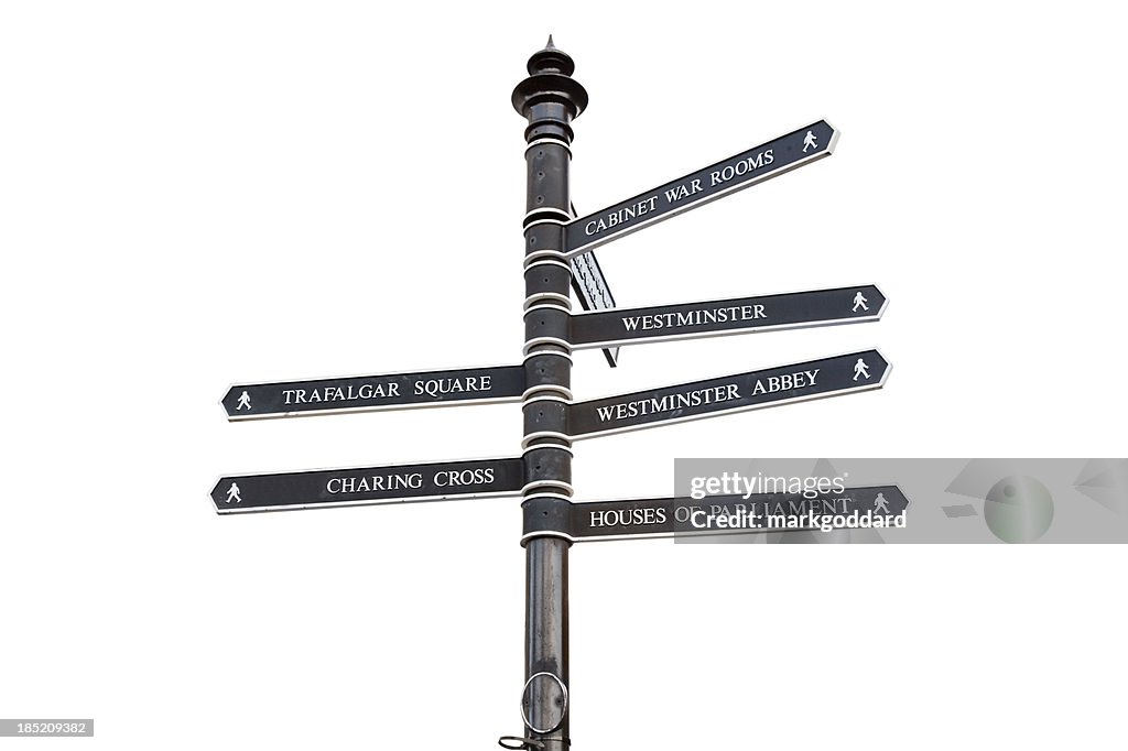 Central London Roadsign