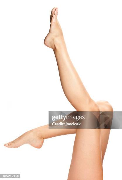 woman's shapely legs - most beautiful legs stock pictures, royalty-free photos & images