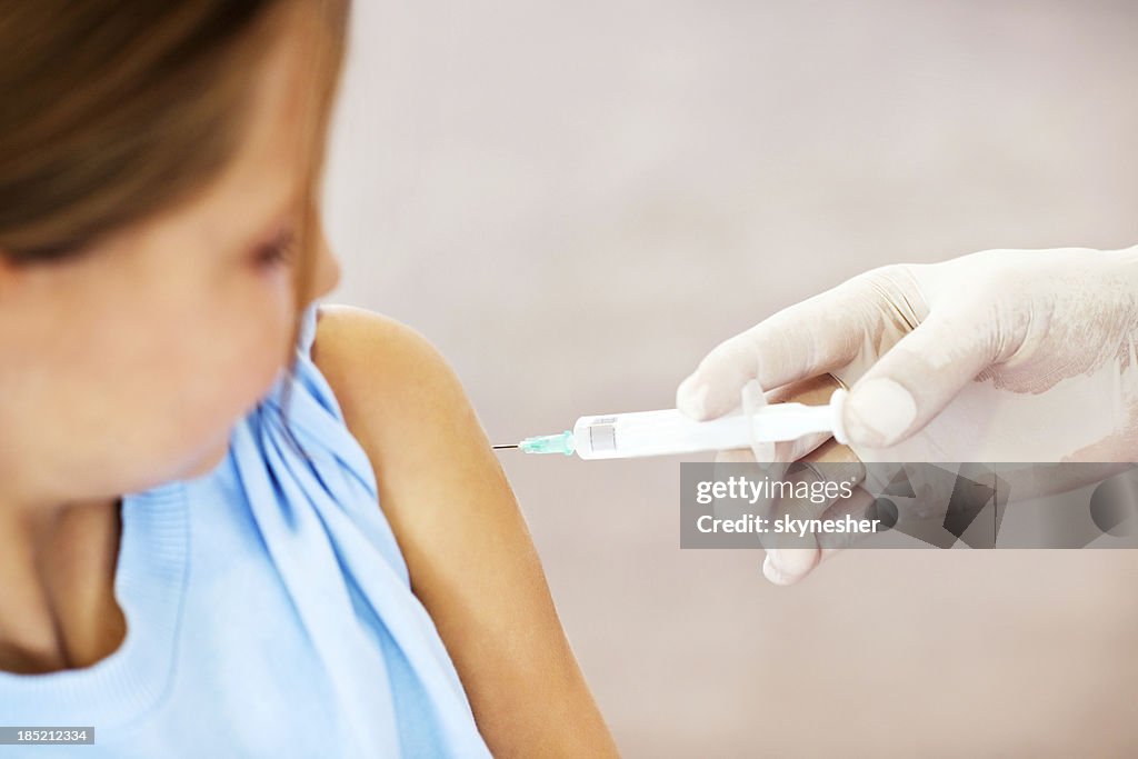 Vaccination Close-up.