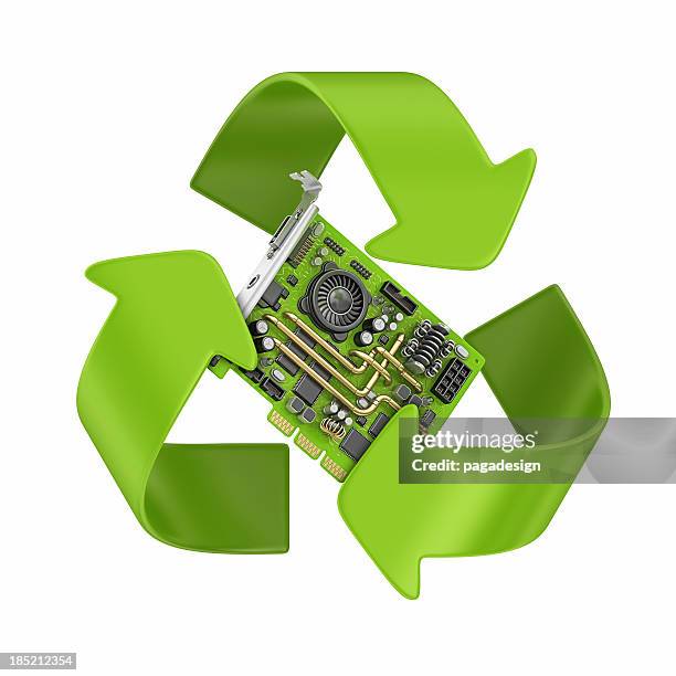 Recycling Symbol Computer Photos and Premium High Res Pictures - Getty ...
