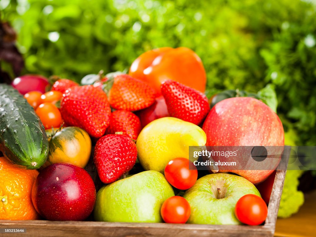 Fruits and vegetables