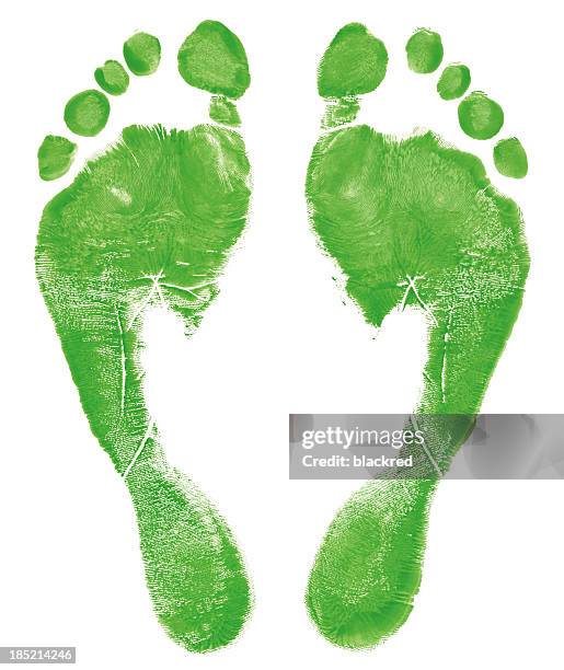 footprint - green footprint stock pictures, royalty-free photos & images