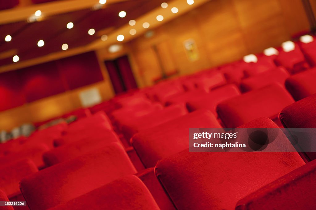 Theater Seats High-Res Stock Photo - Getty Images