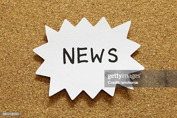 news - pressemitteilung stock-fotos und bilder