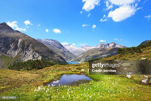 mountain lakes - kärnten stock-fotos und bilder