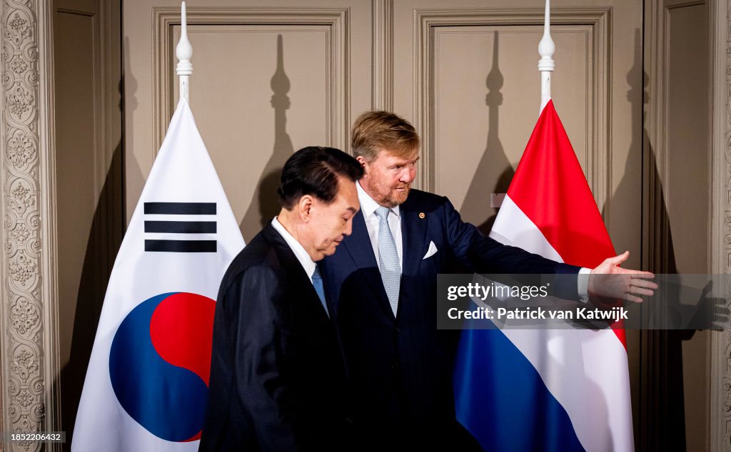 South Korean President Yoon Suk Yeol : State Visit To The Netherlands - Day Two