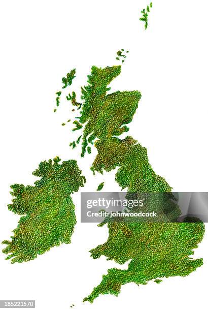 Uk Map To Color Color Pencil Uk Map High-Res Vector Graphic - Getty Images