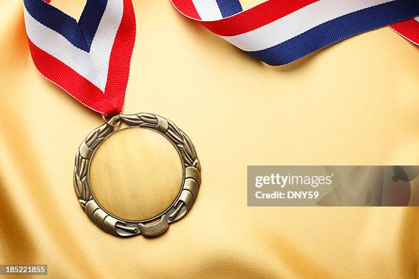 medal - blank gold medal stock pictures, royalty-free photos & images