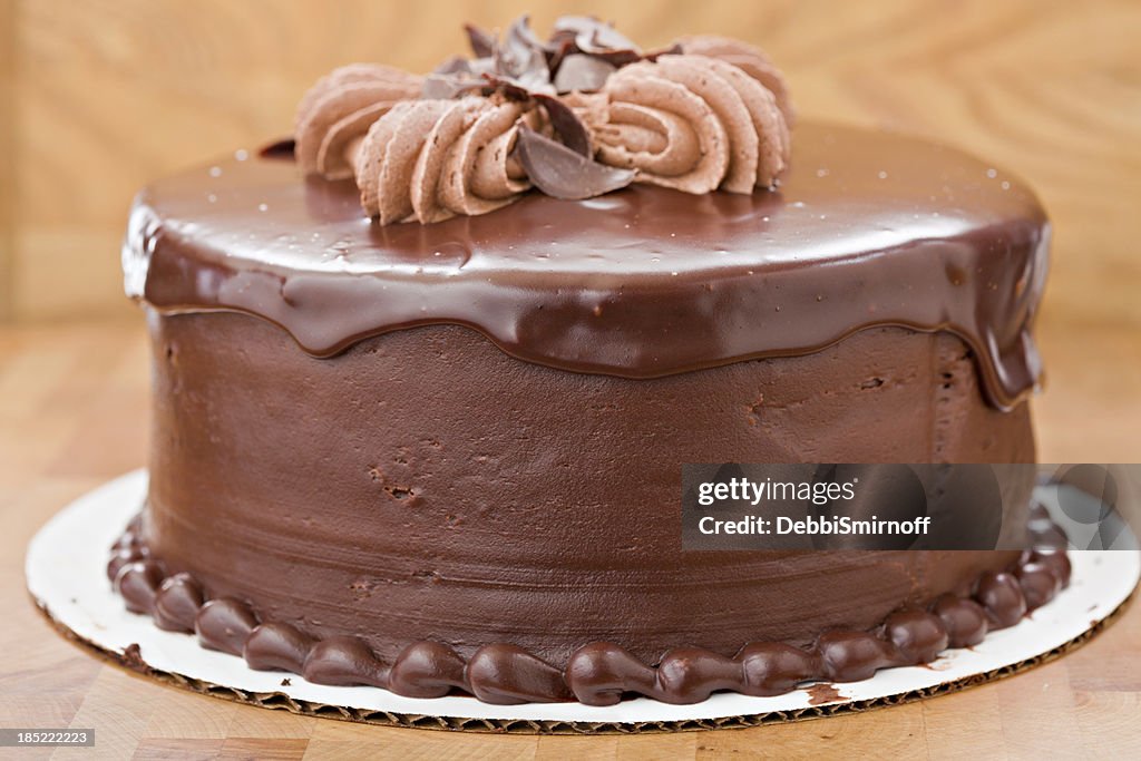 Whole Chocolate Fudge Cake