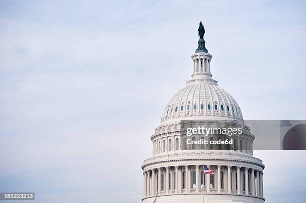 los estados unidos, el capitolio en washington dc - cúpula fotografías e imágenes de stock