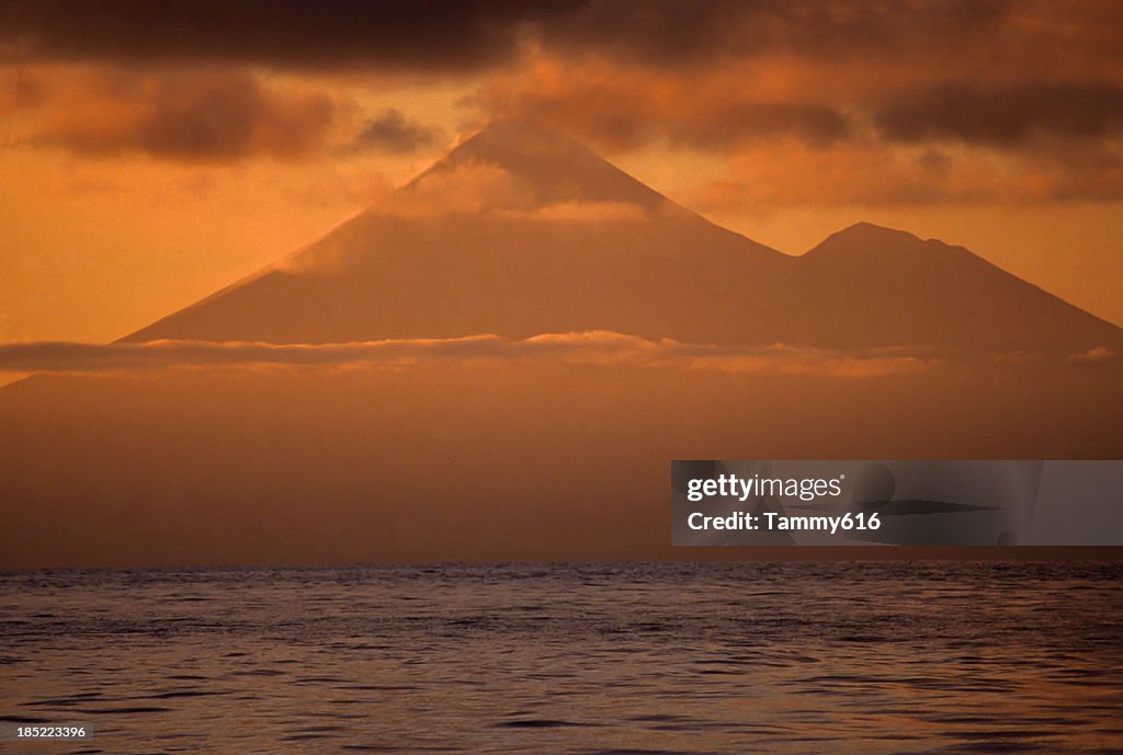 Volcano Sunset