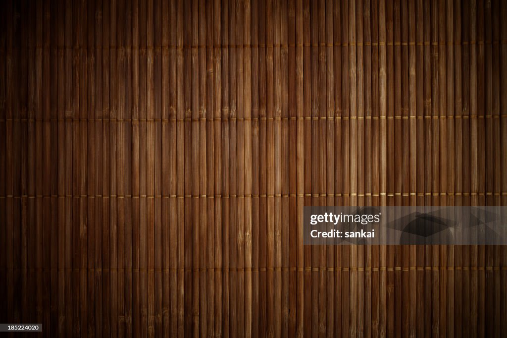 Natürliche Struktur Hintergrund mit Bambus