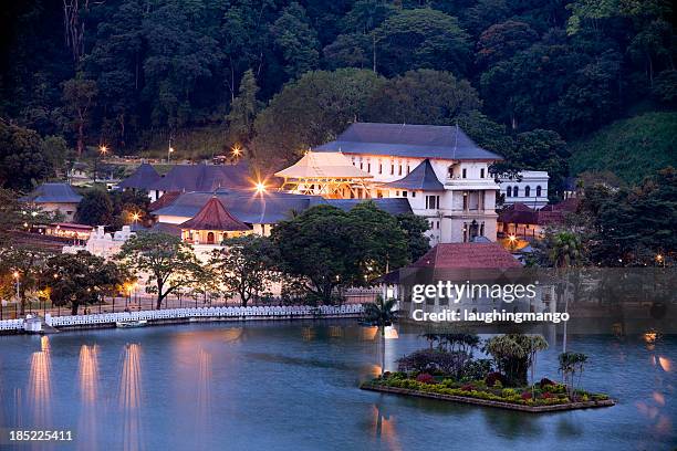 kandy, sri lanka - dalada maligawa stock pictures, royalty-free photos & images