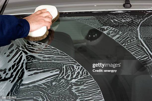 car wash - windscreen stock pictures, royalty-free photos & images