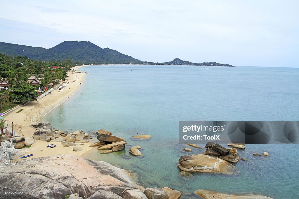 Beautiful beach in Koh Samui