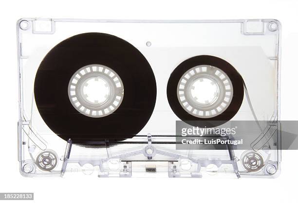 audio cassette - tape stockfoto's en -beelden