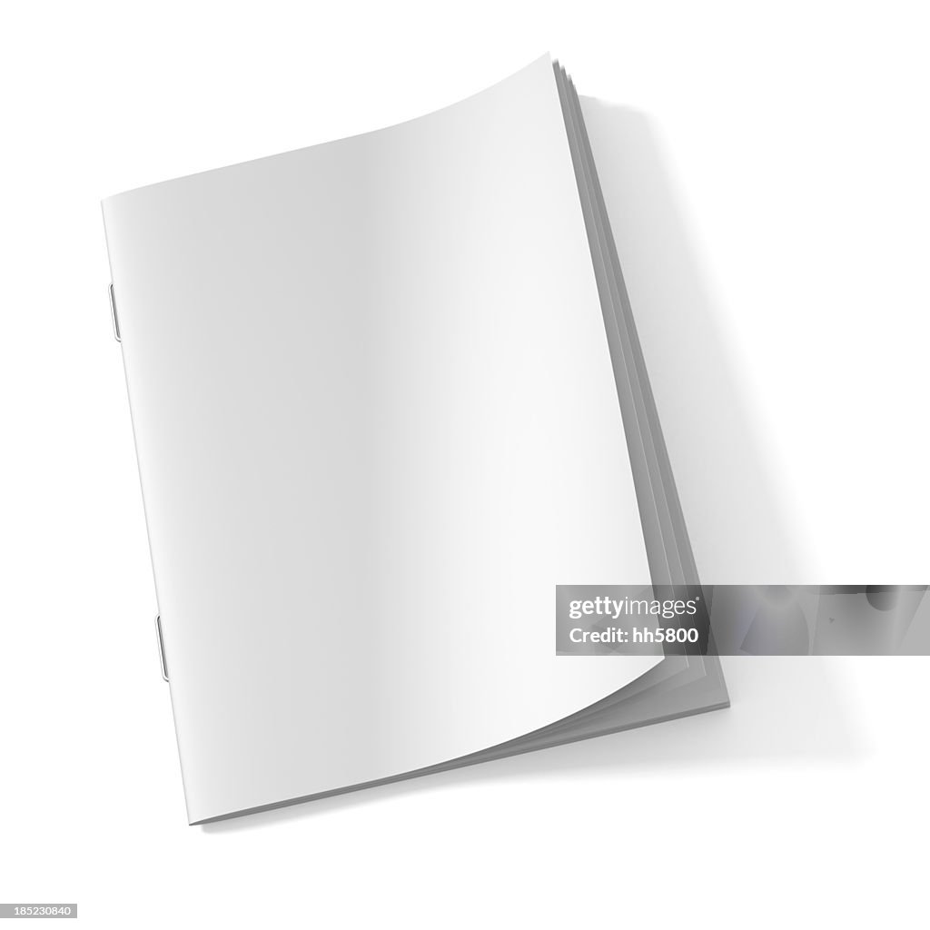 Blank Magazine book
