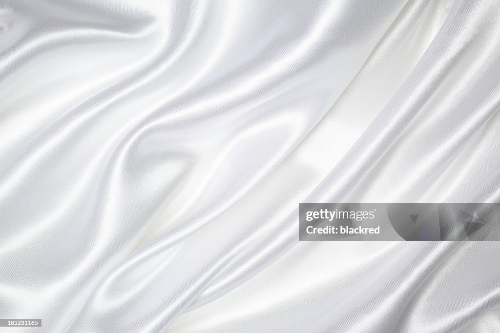 Weiße Seide Textur