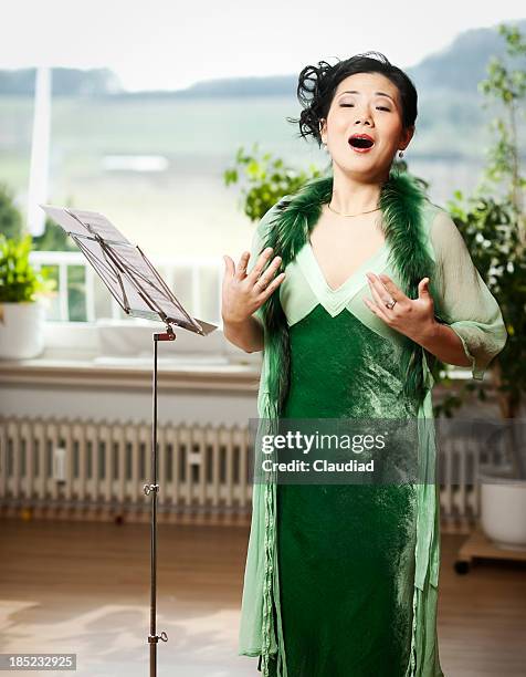 chinese singer - opera singer stock pictures, royalty-free photos & images