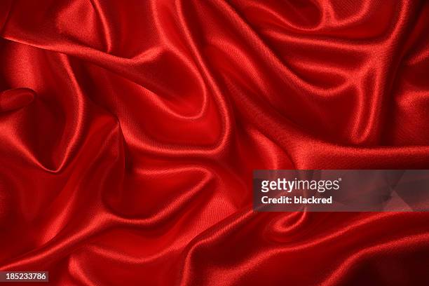 red silk texture - satin stock pictures, royalty-free photos & images