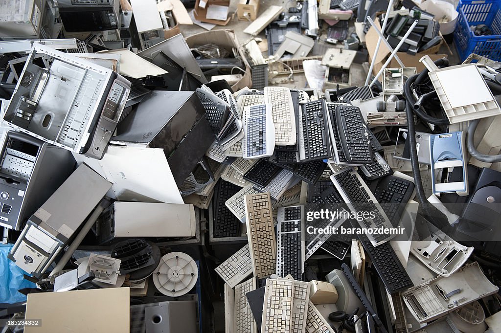 Eletrônicos de reciclagem