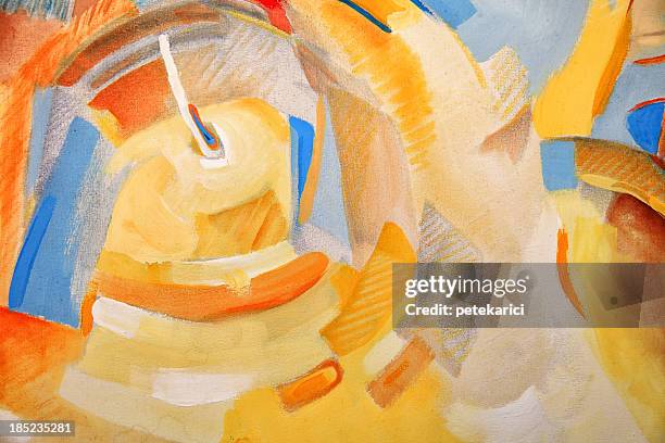 painting on canvas - pencil texture background stock illustrations