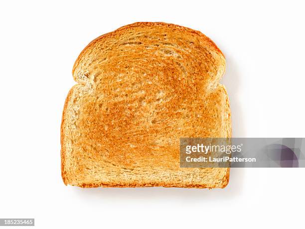 white-toast - toasted bread stock-fotos und bilder