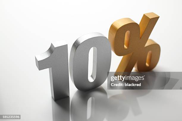 ten percent - 10 percent stock pictures, royalty-free photos & images