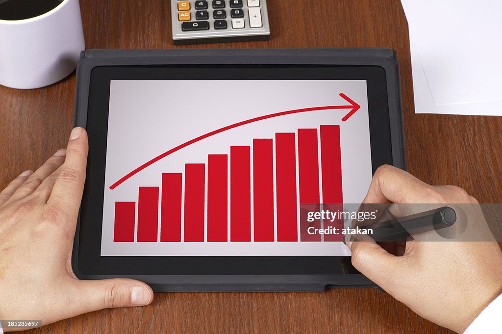 Businness Raph's Business Graph High-Res Stock Photo - Getty Images