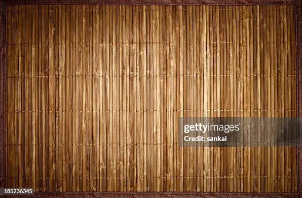 natural bamboo texture background - bamboo material stock pictures, royalty-free photos & images