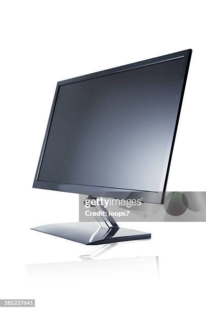 widescreen-verfolgen - monitor flat screen stock-fotos und bilder