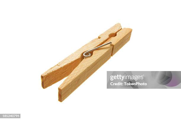 clothespin - clothes peg isolated stock pictures, royalty-free photos & images