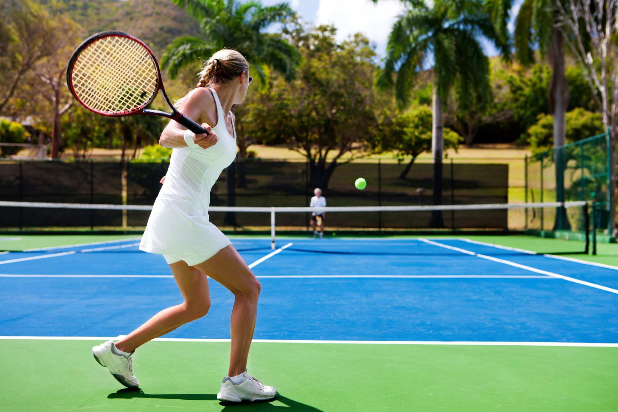 private tennis lesson