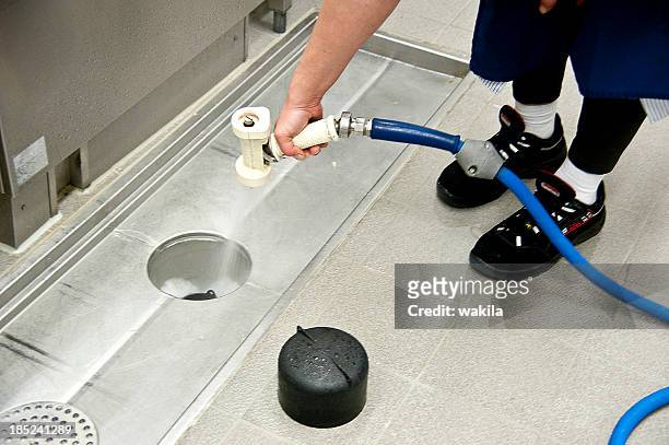 cleaning the kitchen - drain stock pictures, royalty-free photos & images