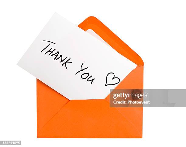 thank you note - kuvert bildbanksfoton och bilder