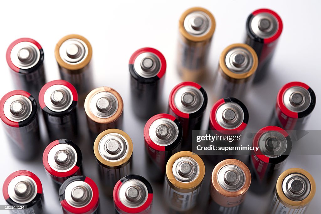 Used batteries